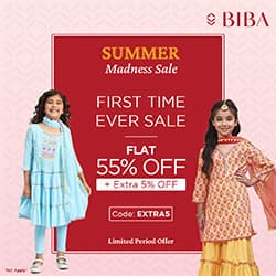 Biba Embroidered Kurta